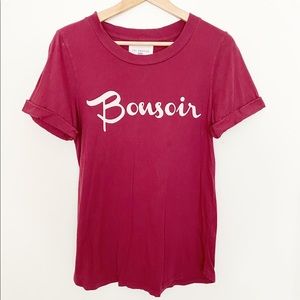 Anthropologie Sol Angeles “Bonsoir” Tee